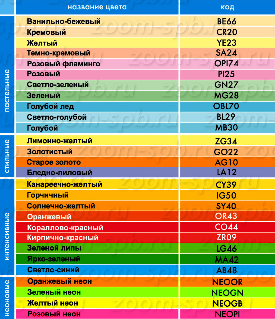 образцы цветной бумаги iqcolor